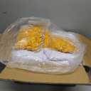 VEVOR Stretch Spandex Folding Chair Covers, Universal Fitted Chair Cover with Chair Sashes, Removable Washable Protective Slipcovers, for Wedding, Holiday, Banquet, Party, Dining (50 Set Gold & White)