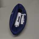 Franklin Sports Youth + Adult Footballs - Extra Grip 1000 Official Size, Junior + Pee Wee Kids - 1 + 12 Packs (Blue)