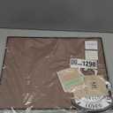 Mat for Coffee Bar 16"x12"  0.30in Thick Non-Slip Rubber Countertop Protector, Spill-Proof Durable Kitchen Counter Mat. Glass Drying, Barista Coffee Bar Accessories. (Warm Taupe)