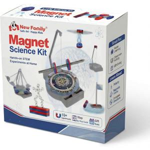 NewFamily Physical Magnetic Science Kits for KidsIntroduction to Magnetic Physics Explore The World of Magnetic Physics Through 12 Small Devices