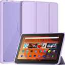 10.1inch Tablet Case with Auto Wake/Sleep and Two Angle Stand -Purple
