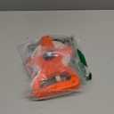 QWORK 1/2" x 100' Fiberglass Tape Measure, Engineer's Open Reel Dual Sided Measure, Orange