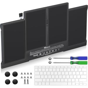 Replacement Laptop Battery for MacBook Air 13 inch A1466(Mid 2012, Mid 2013, Early 2014, Early 2015,2017) A1369(Late 2010, Mid 2011 Version) 7200mAh,fits A1496 A1405 A1377 [Upgraded 3.0]