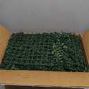 10x10Inch 8Pcs Grass Wall Panels, 4 Layers UV-Anti Boxwood Greenery Hedge with 50 Zip Ties, No Odor Artificial Fake Grass Backdrop for Indoor Outdoor Privacy, Birthday Wedding Decor, 5.6 SQ FT