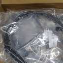 Extended 12" Handlebar Cables Set NO ABS Clutch Cable Brake Line Extension Kit for Harley 2021-2023 Road King/Electra Glide/Street Glide/Road Glide NO ABS, Chrome