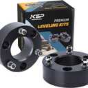 KSP 3" Front Leveling Kits for Silverado 1500 2WD/4WD 2007-2024, Sierra 2WD/4WD 2007-2024, 3 Inch Suspension Strut Spacers Lift Kits for Pickup with 6 Lug