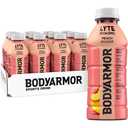 BODYARMOR LYTE, Peach Mango, Electrolyte Drink, 20 Calories, 16 Fl Oz Bottles (9 Pack), Coconut Water Sports Drink, Natural Flavor & B Vitamins Exp. 05/03/2027
