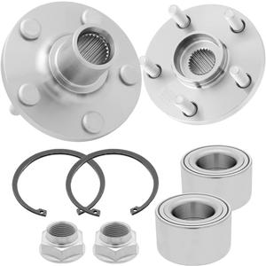 [2-Pack] BR930598K - Front Wheel Hub Bearing Assembly Compatible with 2000-2005 Toyota Celica, 2003-2019 Toyota Corolla, 2003-2013 Toyota Matrix, 2003-2008 Pontiac Vibe