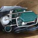 Zoeller M98 Flow-Mate Sump Pump - 1/2 HP - Cast Iron - LED Power Plug - High Flow - Vortex Impeller - Stainless Steel Hardware - Factory Tested and Float Operated - Submersible Sump Pump - 115V