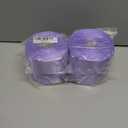 4 x 2 inch Light Purple Satin Ribbon 50 Yards Solid Fabric Ribbons Roll for Gift Wrapping, Satin Weddings,Flower Bouquet, Invitations,Sewing,Party Decorations, Holiday Decorating and More