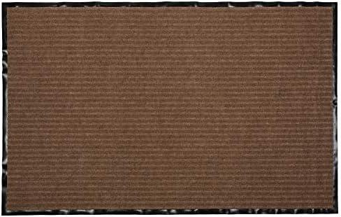 DII Durable Walk Off Utility Indoor/Outdoor Runner, 6ftx4ft, Brown