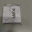 POPPY Nipple Covers | Pasties | Nipple Coverage for Women | Sticky bra | Adhesive bra | Strapless bra | Reusable | 1 pair (Bronze)