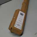 Ivilon Window Curtain Rod Decorative End Cap Design, 1 Inch Rod, 28 to 48 Inch. Warm Gold
