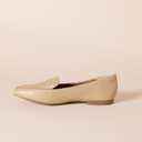Amazon Essentials Women's Loafer Flat (Beige) US 6.5