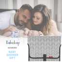 Portable Changing Pad for Baby, Waterproof Travel Changing Pads for Moms, Dads, with Built-in Pillow, Excellent Baby Shower, Registry Gifts