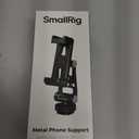 SMALLRIG Universal Metal Phone Support with Cold Shoe Mount, Smartphone Holder Adapter Support Free Adjustment Joints, Phone Tripod Mount for iPhone 17 16 15 14, for Samsung Galaxy etc. - 4382