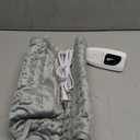 Deepsoon Heating Pad,Electric Heating Pads for Back,Neck,Abdomen,Moist Heating Pad for Shoulder,Knee,Arms,Legs,Dry/Moist Heat & Auto Shut Off,Christmas Gifts for Men and Women,Light Gray,24x12 Inch