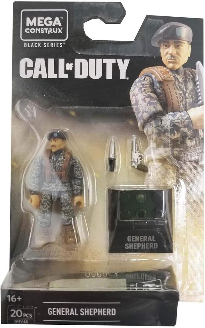 Mega Construx Call of Duty Black Series General Shepherd Building Set