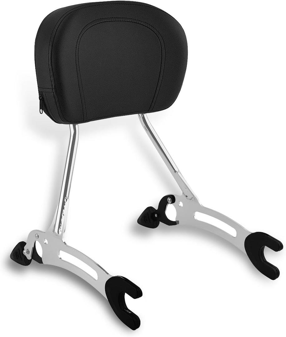 Quick Release Passenger 17" Sissy Bar for Indian 2014-2026 (Chrome)