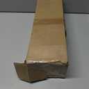 Coavas Blackout Window Privacy Film, Total 100% Light Blocking Window Tint for Home, Black Out Cover Room Darkening, Static Cling Removable Frosted Glass Door Coverings, 17.5 x 78.7 Inch, Blackout