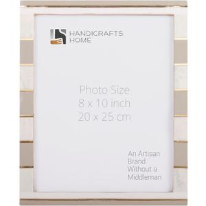 Handicrafts Home 8x10 Picture Frames - Vintage Style Wall Hanging & Desk Decor  Farmhouse Photo Frames Ideal for Living Room Office & Home Decor Picture Frame for Family Pictures & Wall Decor, Darado