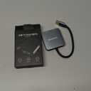 vilcome USB to HDMI Adapter, USB 3.0 to Dual HDMI Adapter with USB 3.0 Port, Audio Video Graphics Converter Cable for Laptop Monitor Desktop TV, Compatible with Mac OS, Windows