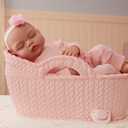 Baby born Real Hand-Painted, Realistic Reborn Baby Doll Girl - Fair, Closed Eyes, the Rest is a Surprise - Ages 3+, 17"