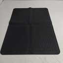 Stove Top Cover for Electric Stove - Silicone Stove Mat for Glass Top, Glass Cooktop Protector, XL Dish Drying Mats For Kitchen, Oven Covers for Electric Stove (Black, 28 x 20")
