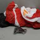 Joiedomi 6 FT Tall Christmas Inflatable Climbing Santa with Gift Bags, Blow Up Xmas Hanging Santa Outdoor Decorations with Build-in LEDs for Xmas Party Decor Yard Outside Garden Holiday Decorations