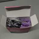 Ankle Resistance Bands with Cuffs, Ankle Bands for Working Out, Ankle Resistance Band for Legs and Glutes Workout Equipment, Butt Exercise Equipment for Women (Purple)