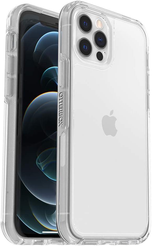Otterbox Symmetry DROP+

3x TESTED INITARY

Ultra-thin design Design ultrafin

Wireless charging compa. Compatible pour la charge se

for/pour

iPhone 12

iPhone 12 Pro