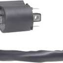 Autu Parts Ignition Coil Spark Plug for Honda ATV TRX420 TRX420FPA TRX420FPM TRX420FA TRX420FPE 2009-2013 TRX420TM TRX420FE TRX420FM TRX420TE 2007-2013 30510-HP5-601 30700-MBN-671