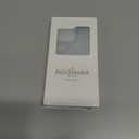 AIGOMARA Slim Frameless for iPhone 16 Pro Case with Screen Protector, Luxury Opalescent Pearl Minimalist Borderless Phone Case for Women Girls, Ultra-Thin Hard Shockproof Case Cover, Abalone