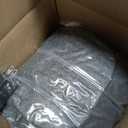 3-in-1 Electric Lumbar Support Pillow for Bed and Chair, Triple Fusion Back Massager with Heated, Vibration and Traction for Lower Back Pain Relief and Spine Support (Dark Gray)