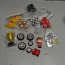11 x 50Pcs Race Car Cake Topper Car Cake Decorations Racing Party Theme Cake Decorations for Birthday Supplies Baby Shower