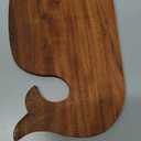 Affinity Decor Organic Acacia Aniaml Cutting Board for cheese kitchen Chopping Butcher Block Platter Wine Holder with Handles, Vegetables Fruit & Salad (Whale Board 14"L x 9"W)