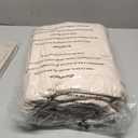 Monbix Queen Comforter Set - 7 Pieces Beige Bed in a Bag Queen Bedding Sets with Comforters, All Seasons Comforter Bed Set with Sheets,Pillowcases & Shams (Queen(90"X90"))