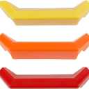 Tricolored Front Grille Badge Insert Trims Compatible with 2024 2025 Toyota Tacoma Accessories TRD Off-Road, TRD PreRunner, TRD Sport, Driver Side Grille Cover Exterior Decoration