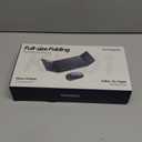 Foldable Keyboard and Mouse, Samsers Folding Bluetooth Keyboard Combo, 2.4G + BT5.0 x 2, Full-Size Portable Travel Keyboard & Rechargeable Wireless Mouse for Windows Android iOS Mac OS, Starlight