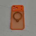 360 Spin Magnetic Stand for iPhone 17 Pro Max Case, [Fit for MagSafe][Military Protection][Full Camera Protection] Adjustable Kickstand iPhone Case for iPhone 17 Pro Max 6.9", Cosmic Orange