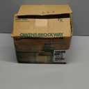 12" Cast Iron Skillets with Lid & Removable Wooden Handle, Pre-Seasoned Frying Pan for Stove, Oven, Grill & Campfire Cooking (1, 12")