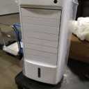 Evaporative Air Cooler, Swamp Cooler Air Conditioner w/ 12H Timer for Auto-off, 6 Upgraded Ice Packs, 3-Speed Windowless Air Conditioner, Smart Remote, Dual Tank Portable Air Cooler for Room