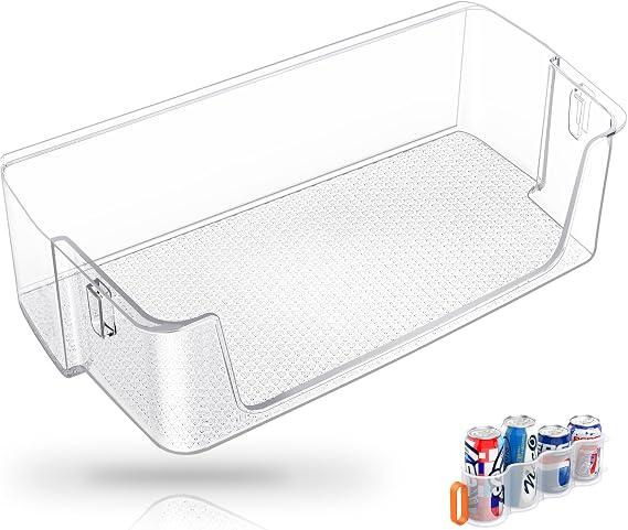 [2 PACK] Upgraded Right Refrigerator Door Bin RF28T5001SR RF28T5021SR RF27T5201SR RF27T5241SR RF28T5101SR RF28T5001SG DA63-09775A DA97-20984A Door Shelf Compatible with Samsung Refrigerator Door Bin
