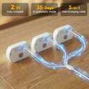 6 Pack Rechargeable Motion Sensor Stair Lights, Indoor Hallway Wall Light, Magnetic Wireless Peel and Stick On Closet Light, Battery Operated LED Night Lights for Step Bedroom Cabinet Toilet Bathroom