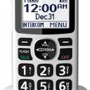 Panasonic Cordless Phone Handset Accessory Compatible with KX-TGM420W Series Cordless Phone Systems - KX-TGMA44W (White)
