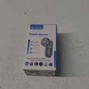 BEAUTURAL Fabric Shaver and Lint Remover, Sweater Defuzzer with 2-Speeds, 2 Replaceable Stainless Steel Blades, Battery Operated, Remove Clothes Fuzz, Lint Balls, Pills, Bobbles Gray