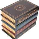Book Safe, European Style Decorative Fake Book, Hollowed Out Decorative Faux Books, Compartment Box for Storage – Hide Jewelry, Money, Valuables, and More, Home Decor(#2)