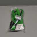 T TEKE Adjustable Horse Halters by Heavy Duty Soft Nylon, Padded with Anti-rubbing Waffle Neoprene on Both Crown & Nose (Green)