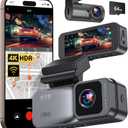 Osmo Dashcam Pro 2.0 4k with Front and Rear Camera, GPS, Free 64GB Card, Dashcam with Parking Monitoring, 170 Wide Angle, Night Vsion & Parking Mode