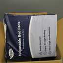 Heavy Duty Underpads 40"X60" Super Sized Chucks Pads 270 Grams Disposable Bed Pads with Strength Cloth Backing Extra Absorption Pads for Incontinence (100X152CM, 30 Count, Discreet Packaging)